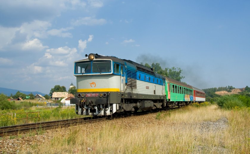 Чешский тепловоз