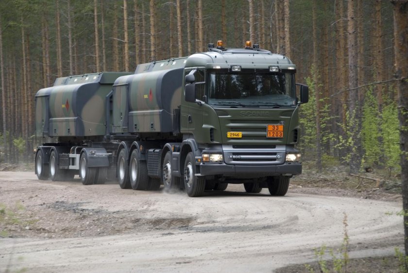 Scania 8x8 тягач