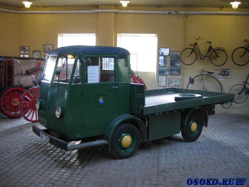 Электромобиль-грузовик 1943 года постройки, Швеция