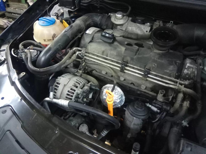 Двигатель 1.4 Шкода Румстер