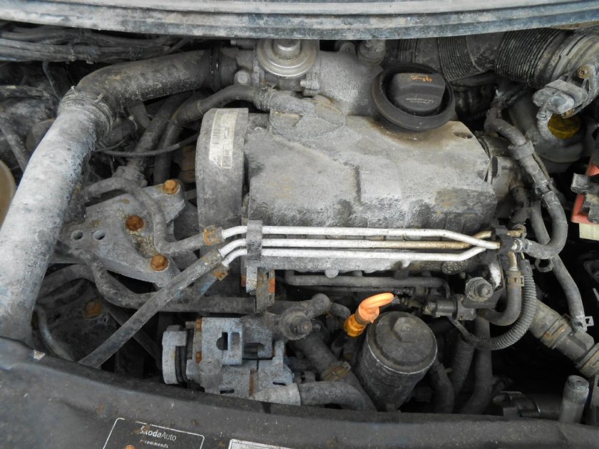 Двигатель 1.4 шкода румстер