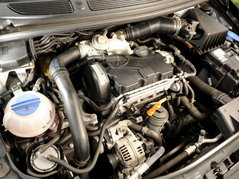 Skoda Roomster двигатель