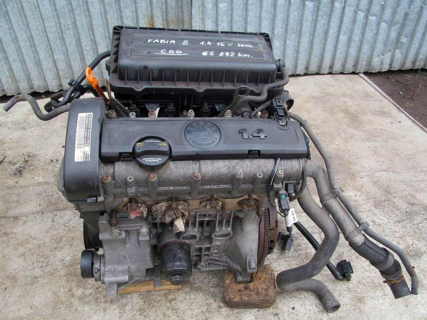 Двигатель Skoda Fabia 1.4