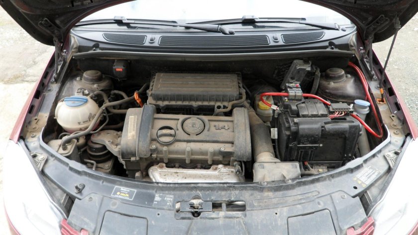 Шкода 1.4 под капотом