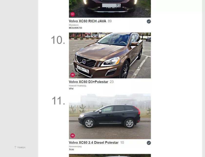 Код краски на Вольво xc60