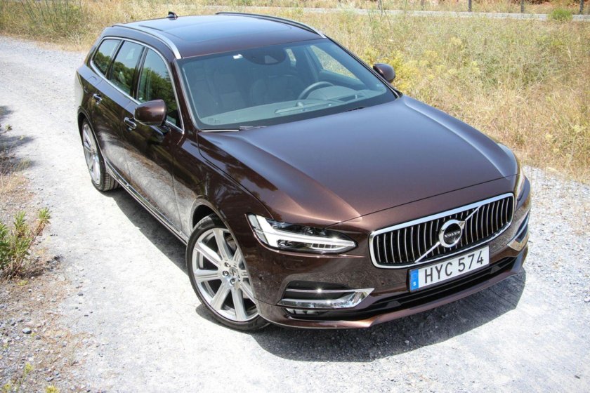 Volvo s90 коричневый