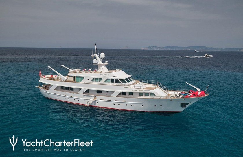 Charter yacht