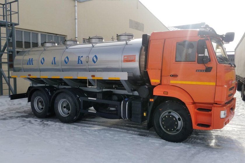 КАМАЗ 65115 молоковоз