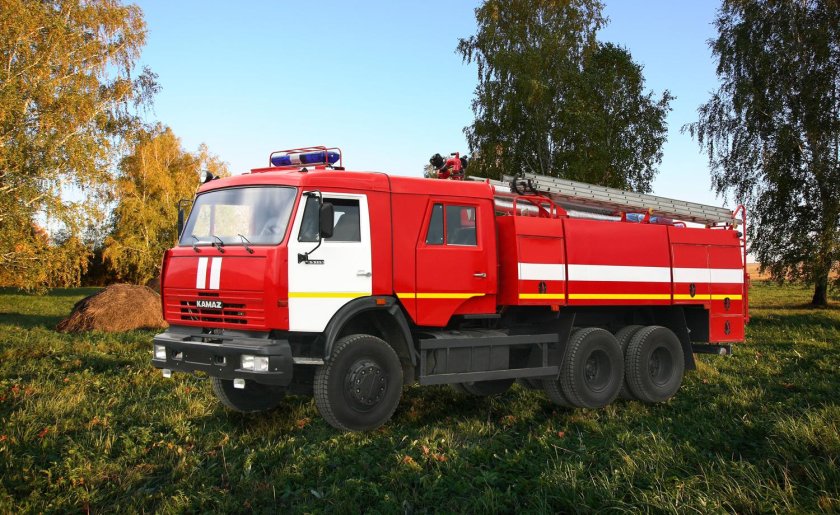 Пожарная автоцистерна КАМАЗ 65115