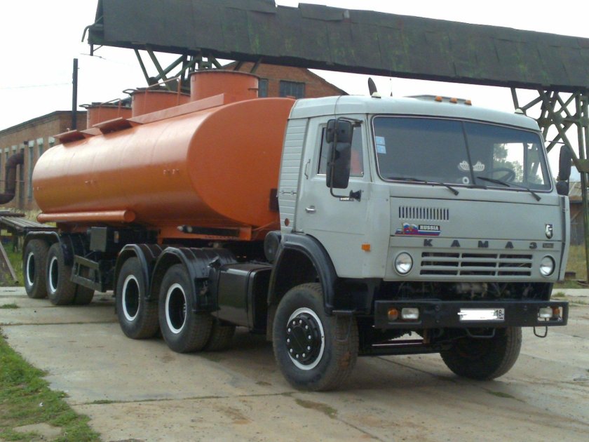 КАМАЗ 5410 тягач бензовоз