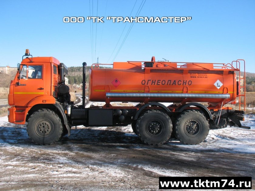 АЦН-10 на шасси КАМАЗ-43118