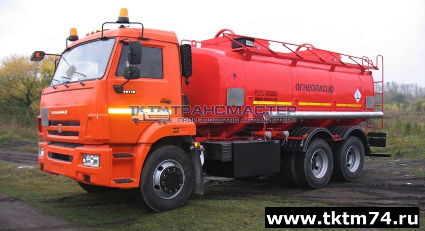 Автотопливозаправщик 15м3 на шасси КАМАЗ 65115