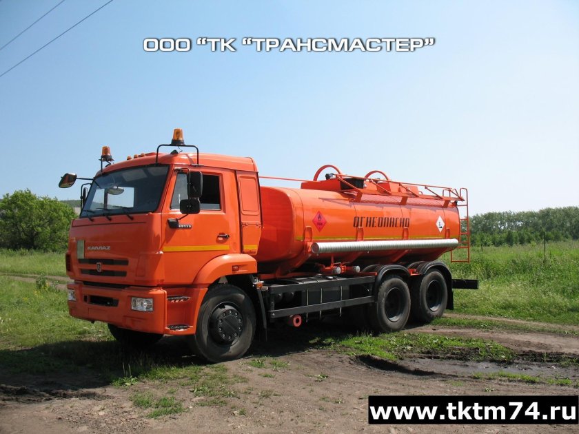 Топливозаправщик АТЗ-10 на шасси КАМАЗ 65115