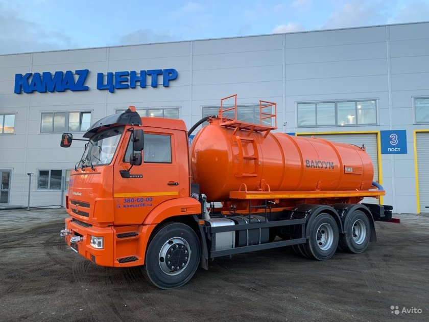 Вакуумная цистерна КАМАЗ