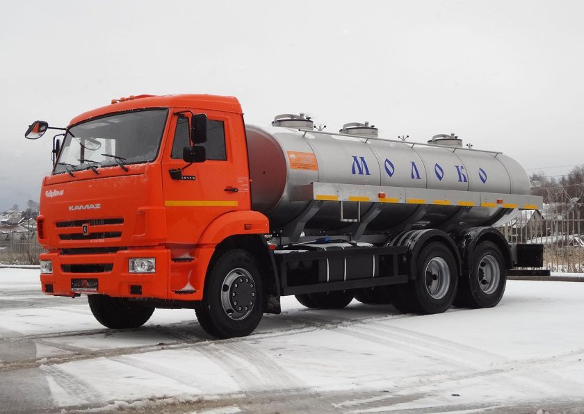 КАМАЗ 65115 молоковоз