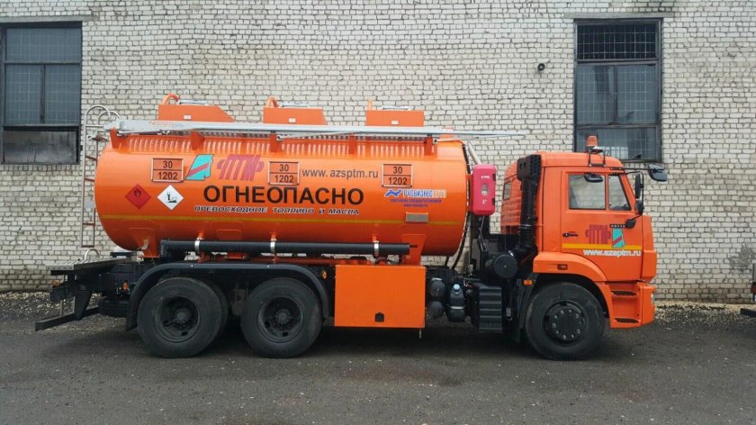 КАМАЗ 65115 бензовоз