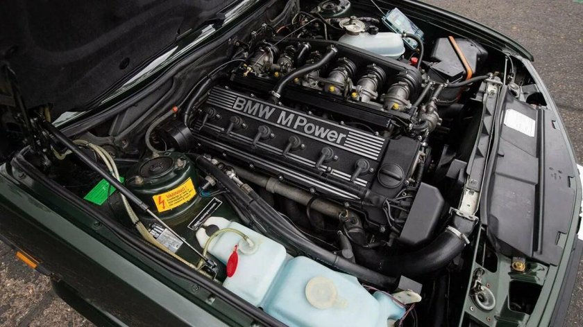 Покажи мощный двигатель БМВ Е 28