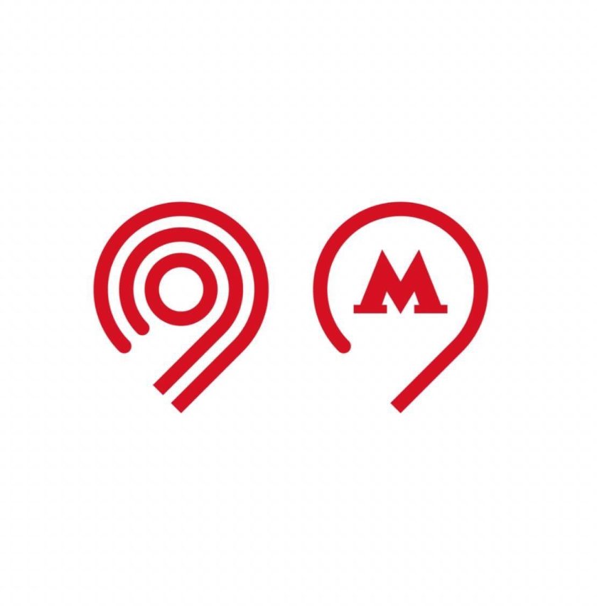 Логотип московского метрополитена