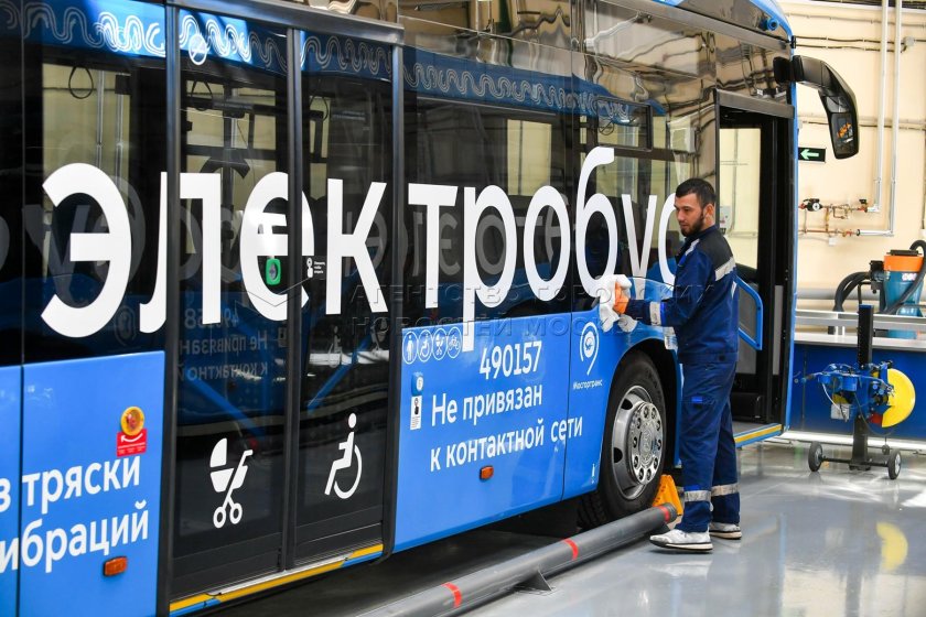 Митинский электробусный парк