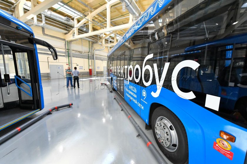 Митинский электробусный парк