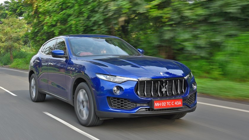 Maserati Levante желтый