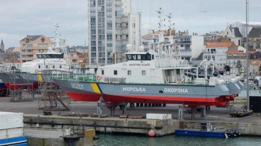 Морской порт в Румынии