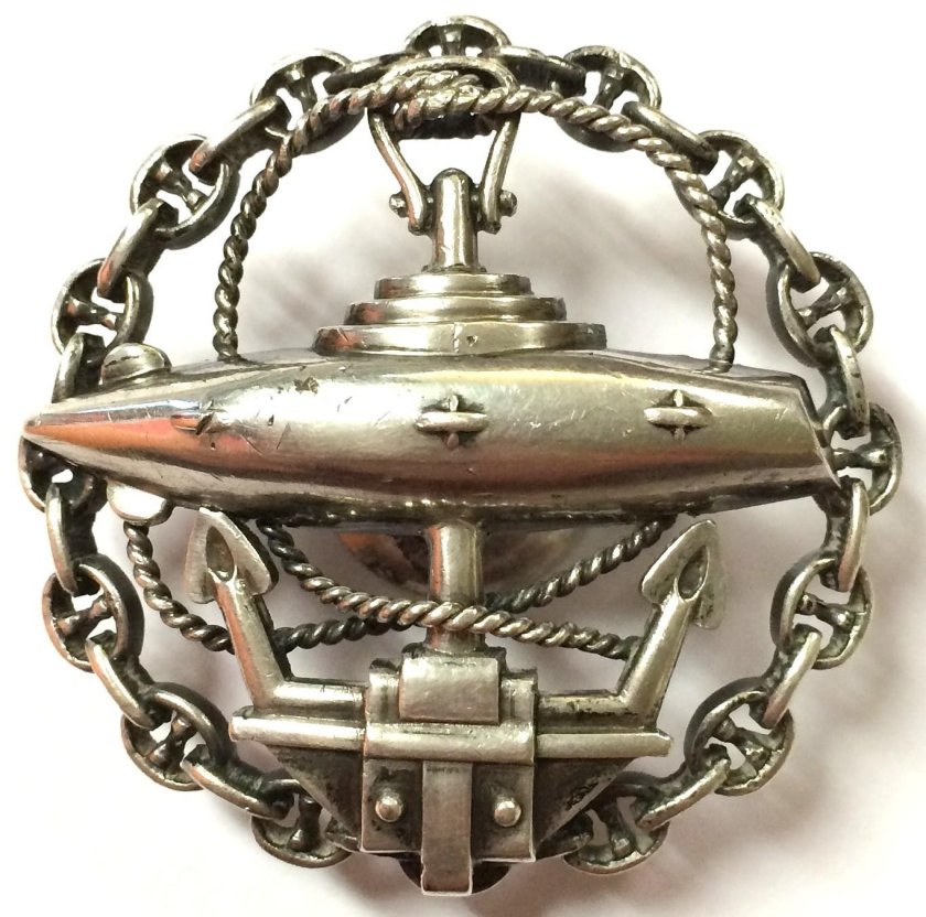 Знак офицера подводника 1909