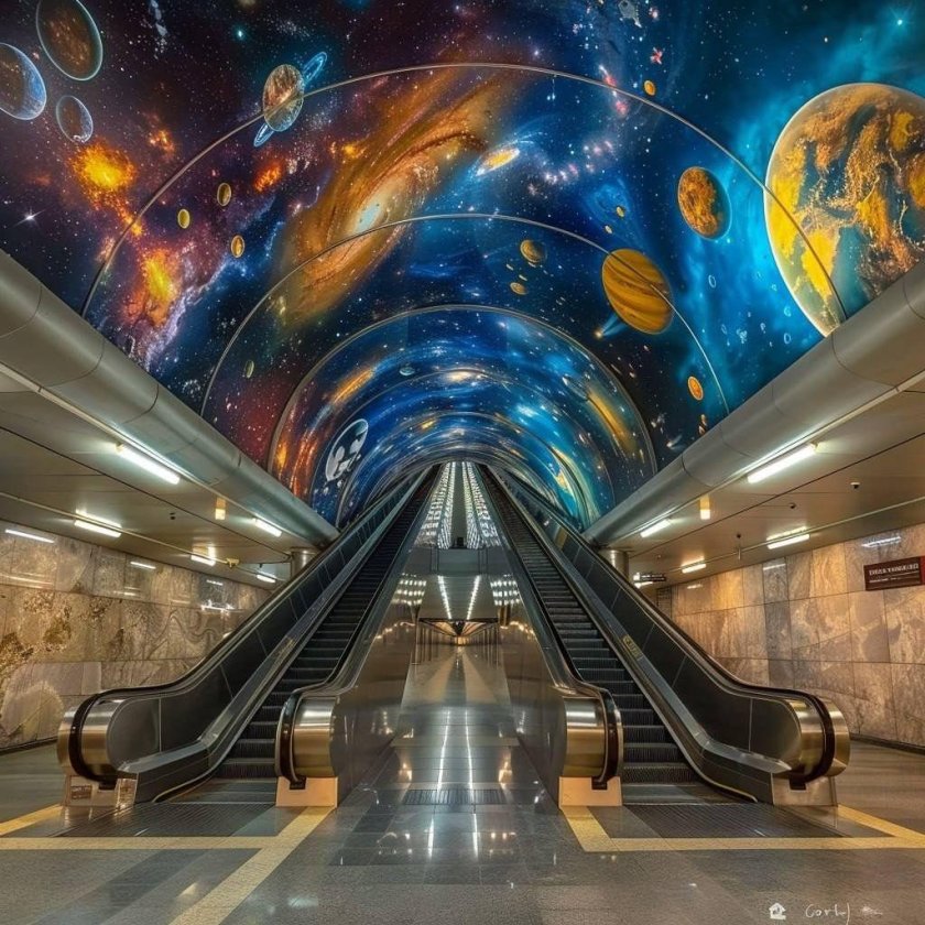 Станция метро в москве