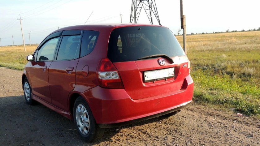 Длина Хонда фит