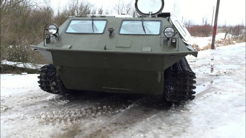 Гусеничный вездеход МТЛБ