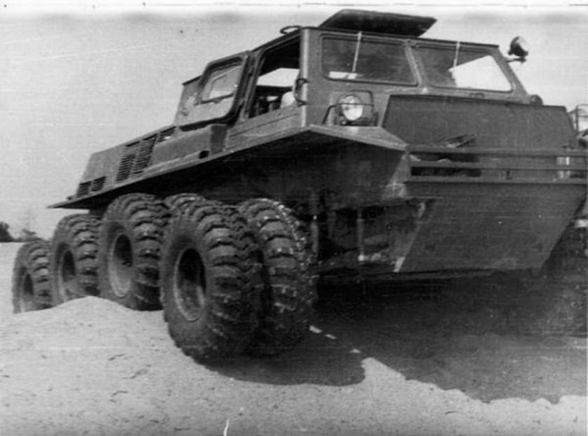 ГПИ-3901: уникальный вездеход-трансформер