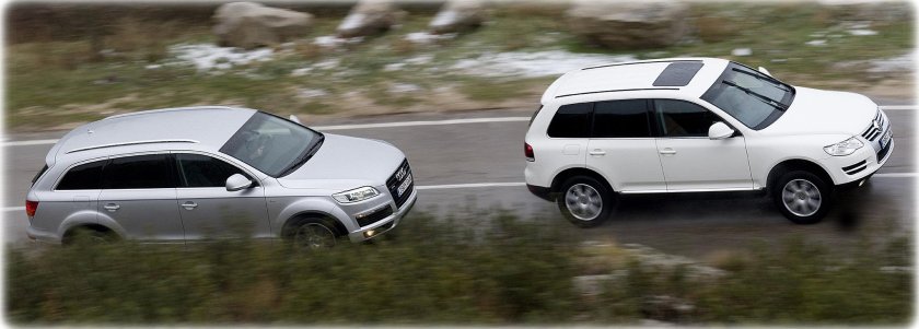 Audi q7 vs Volkswagen Touareg