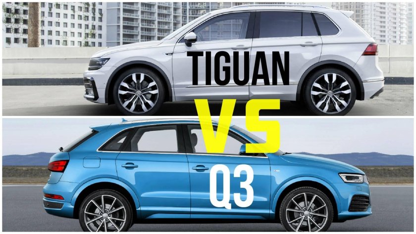 Tiguan 2021 vs Audi q3