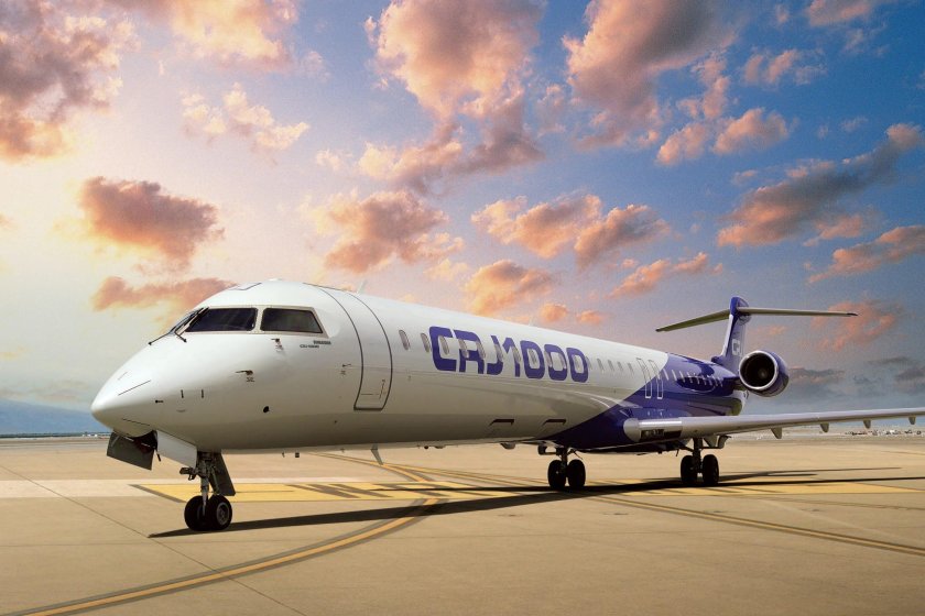 Самолёт Bombardier CRJ-1000