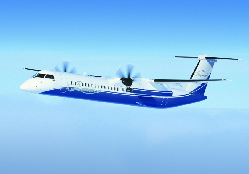 Бомбардье самолет винтовой