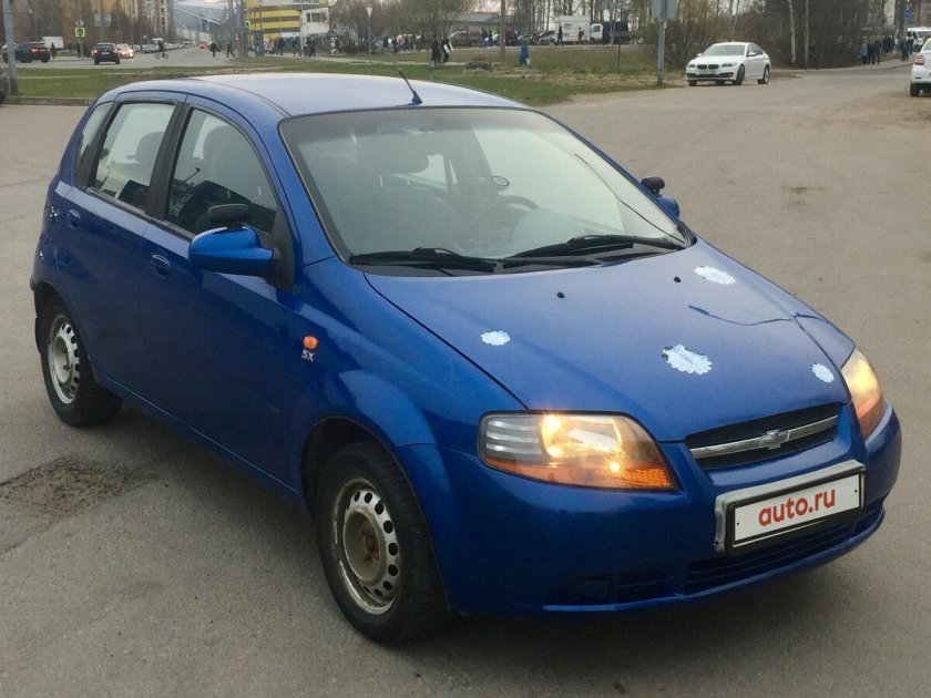 Шевроле Авео 1 поколение