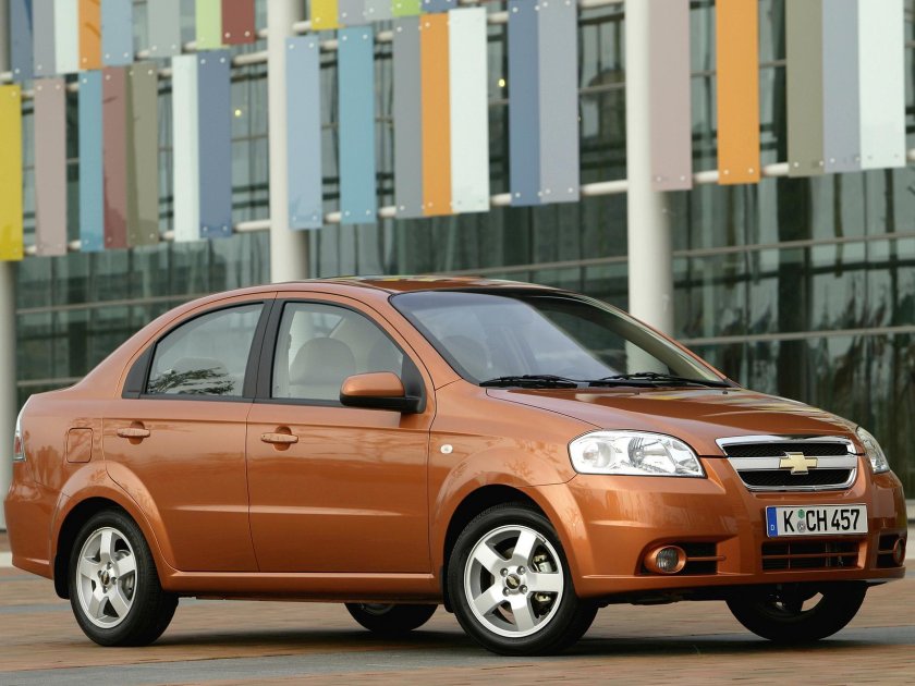 Chevrolet Aveo 2006 седан