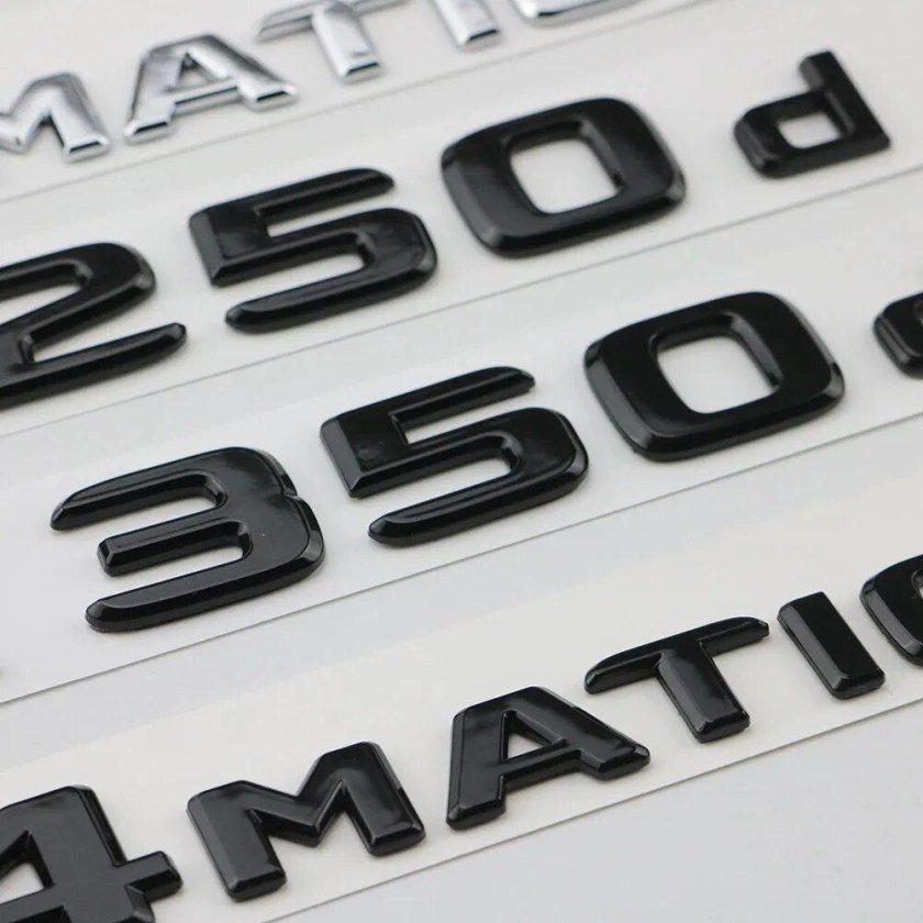 Хромированные буквы