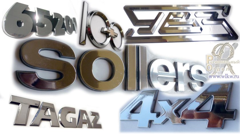 Шильдики и эмблемы на авто