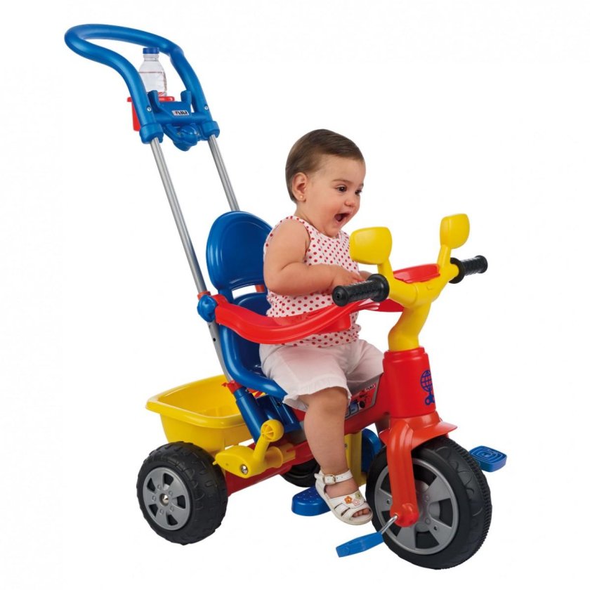 Трехколесный велосипед с ручкой Zilmer