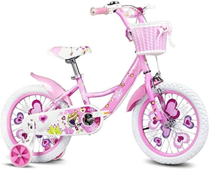 Велосипед стелс 16 дюймов для девочки с корзинкой