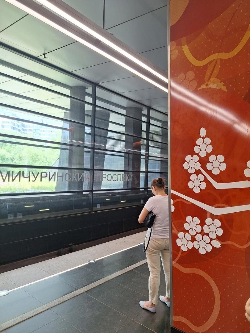 Мичуринский проспект метро