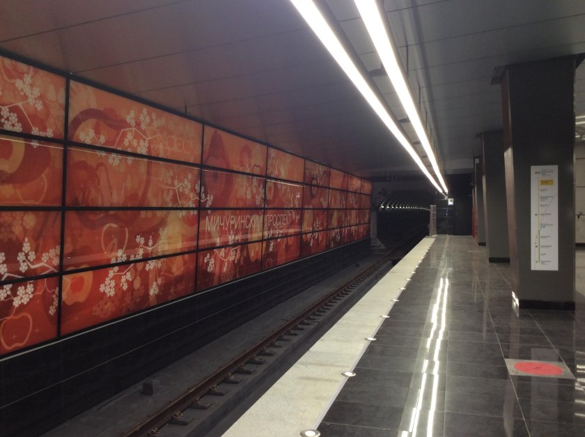 Мичуринский проспект (станция метро, большая Кольцевая линия)