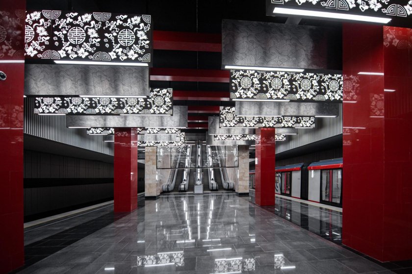 Станция Мичуринский проспект БКЛ