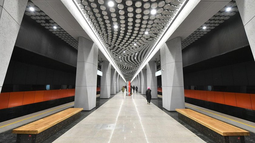 Станция метро Авиамоторная БКЛ