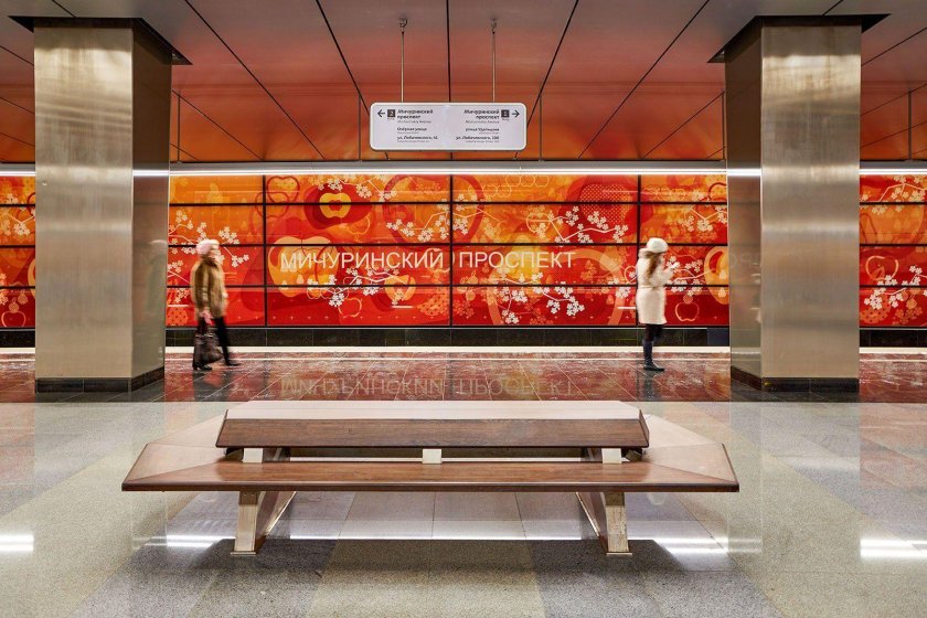 Мичуринский проспект метро БКЛ