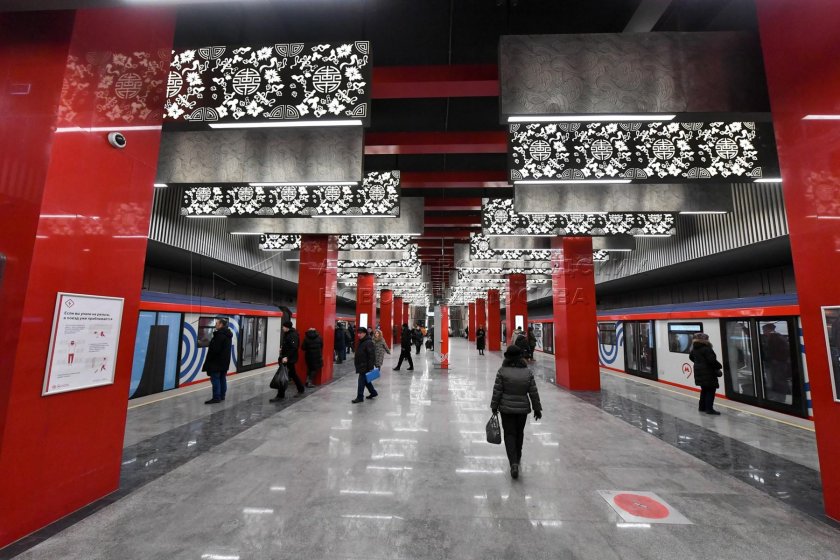 Станция Мичуринский проспект БКЛ