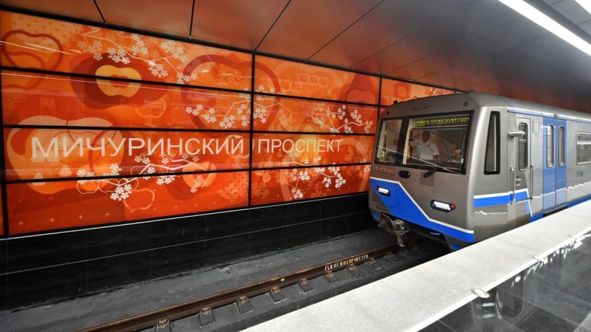 Станция Мичуринский проспект БКЛ