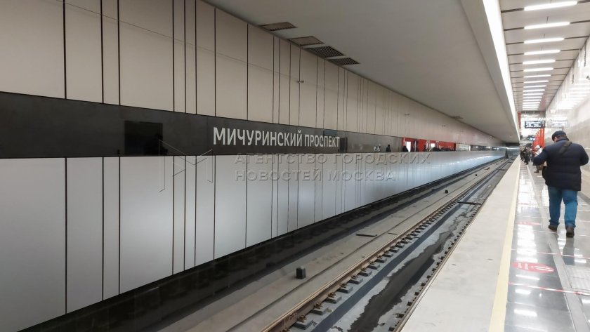 Мичуринский проспект метро БКЛ
