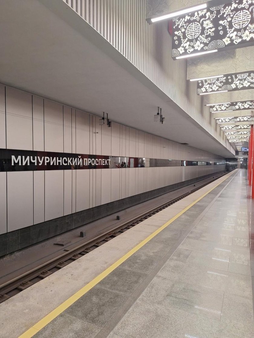 Мичуринский проспект метро бкл